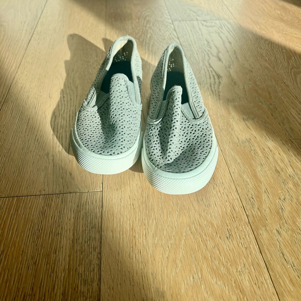 Sperry Gray Slip-On Sneakers - Picture 2 of 5